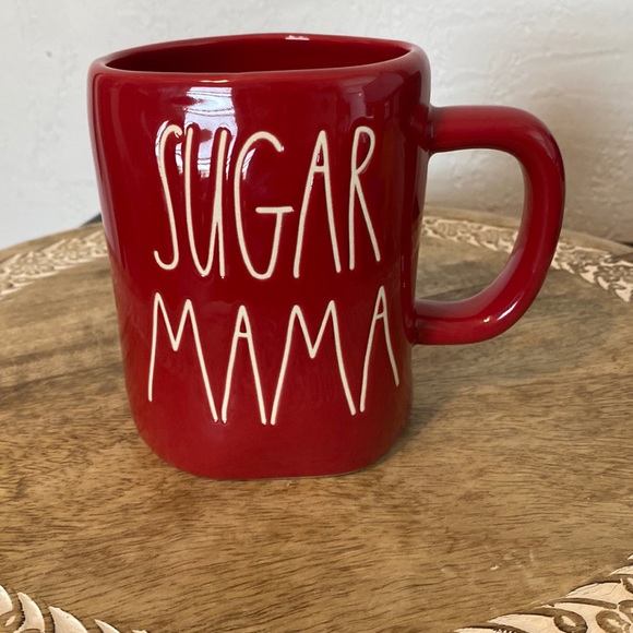 Rae Dunn Accessories - Rae Dunn SUGAR MAMA Mug - Red